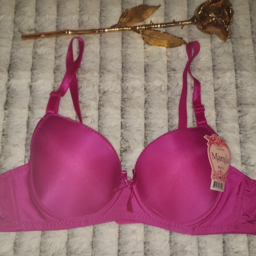 NWT Mamia 32B Underwire Medium Padding Bra